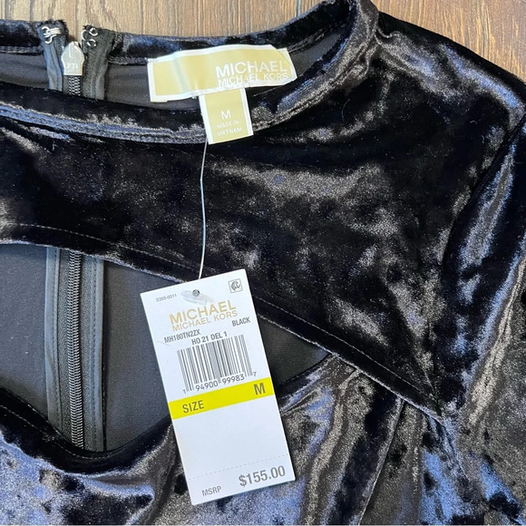 🆕 Michael Kors Velvet Jumpsuit SZ MED - Picture 6 of 8